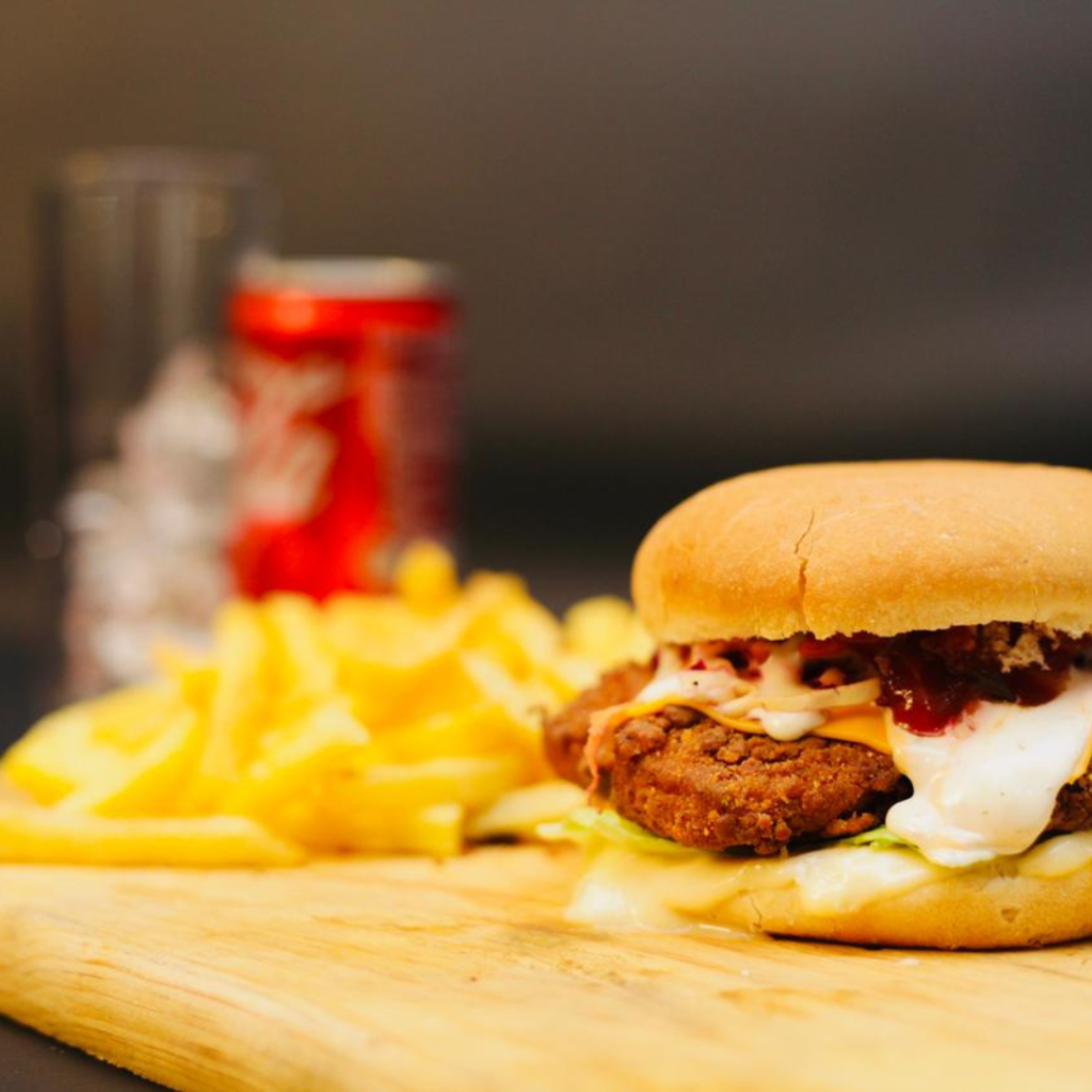 KotengSite Chicken Burger Meal